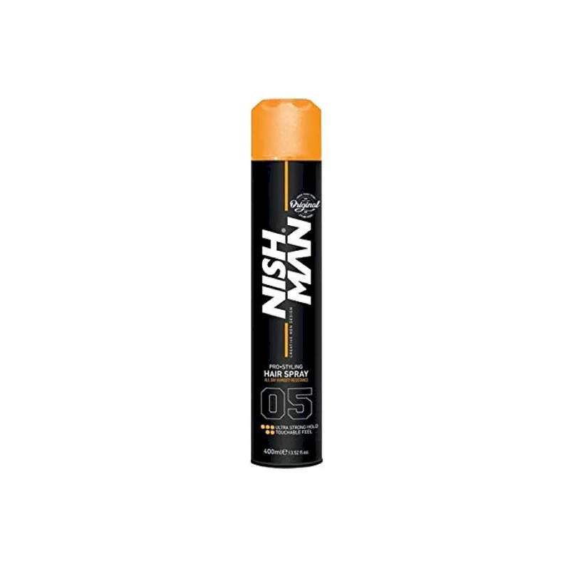 Nishman Pro-Styling Hair Spray Ultra Strong Hold 400 ml