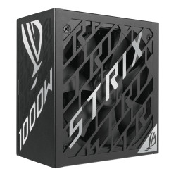 ASUS ROG STRIX-1000P-GAMING maitinimo blokas 1000 W 20+4 pin ATX ATX Juoda, Sidabras