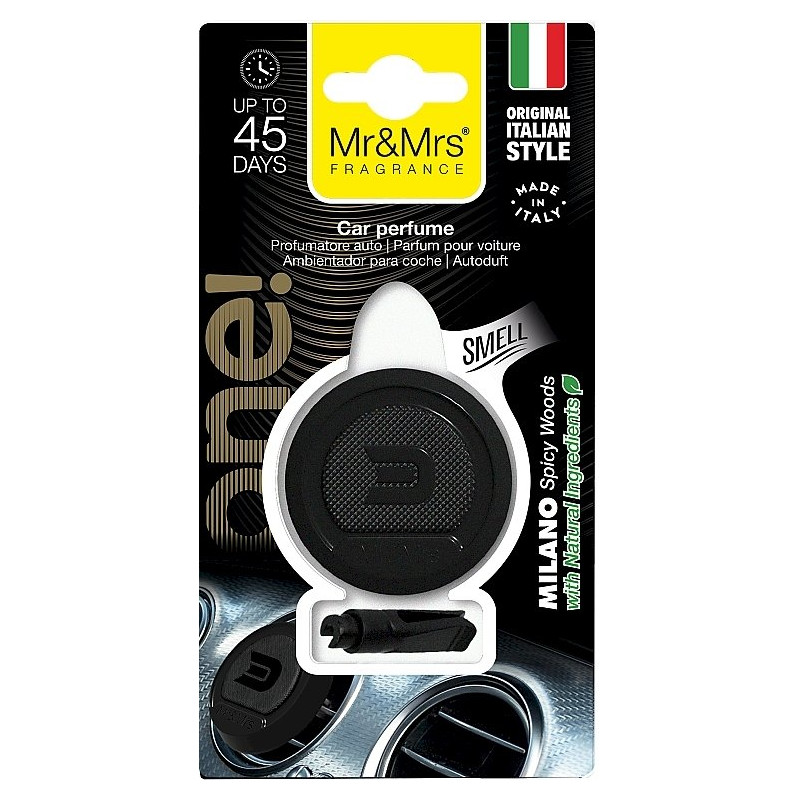 Mr&Mrs Fragrance One! Car Perfume Milano Spicy Woods