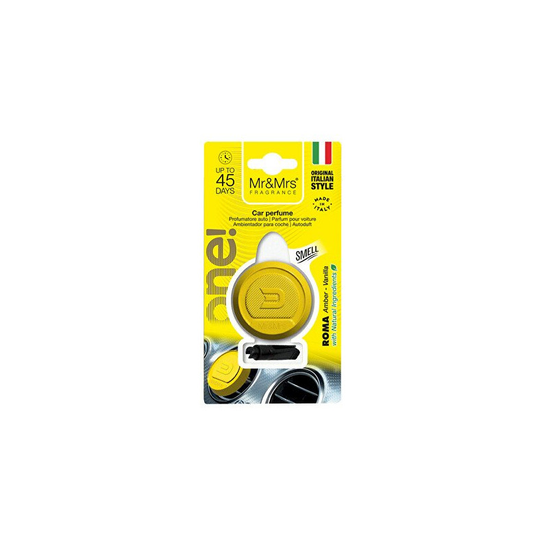Mr&Mrs Fragrance One! Car Perfume Roma Amber-Vanilla