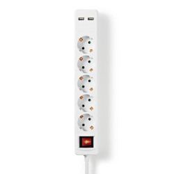 Nedis EXSO515UFSWT Extender 3680W 1.5m