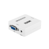RoGer VGA to HDMI Video Signal Converter (+Audio) / white