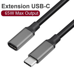 RoGer RO-USBC-EXT-1M-BK