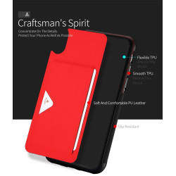 Dux Ducis Pocard Series Premium High Quality and Protect Silicone Case For Samsung J730 Galaxy J7 (2017) Red