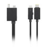 Lenovo 4X91K16970 „Thunderbolt“ kabelis 0,7 m 40 Gbit/s Juoda