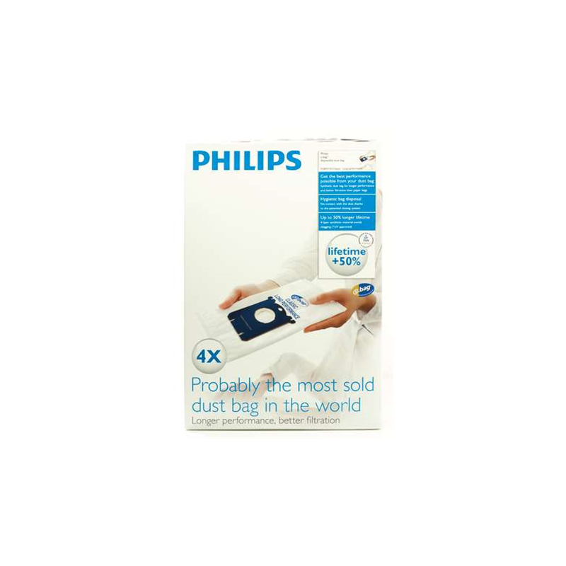 Philips S-bag FC8021/03 Vacuum Cleaner Bags 4pcs