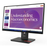 Lenovo ThinkVision T24D-40 kompiuterio monitorius 60,5 cm (23.8") 1920 x 1080 pikseliai „Full HD“ LCD Juoda