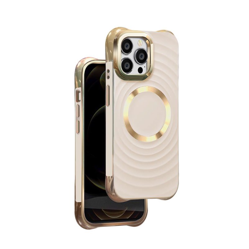 Mocco Circle Glam MagSafe Case for Apple iPhone 14 Pro