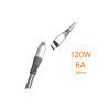 WELIKE WK-150-C USB-C charging cable 120W PD / 1m / silver