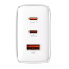 Baseus OS-Cube Pro 2xUSB-C / USB Wall charger 65W