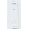 Wooco J-008 Dual Audio & Charge Adapter 2x Lightning
