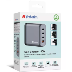 Verbatim GNC-140 Wall Charger 140W
