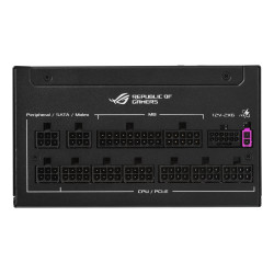 ASUS ROG STRIX-1000P-GAMING maitinimo blokas 1000 W 20+4 pin ATX ATX Juoda, Sidabras