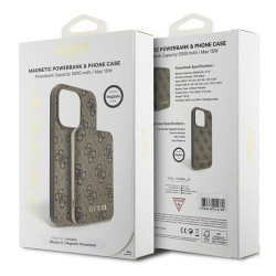 Guess GUBPM5P15S4GEMGW Rear Cover + Powerbank for Apple iPhone 15