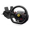 Thrustmaster T98-P Ferrari 296 GTB Juoda USB Vairas + pedalai Analoginis / skaitmeninis PC, PlayStation 4, PlayStation 5