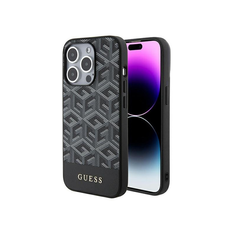 Guess GUHMP15XHGCFSEK Rear Cover for Apple iPhone 15 Pro Max