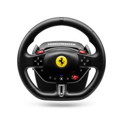 Thrustmaster T98-P Ferrari 296 GTB Juoda USB Vairas + pedalai Analoginis / skaitmeninis PC, PlayStation 4, PlayStation 5