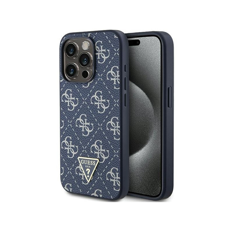 Guess GUHCP15LPG4GPB Rear Cover for Apple iPhone 15 Pro