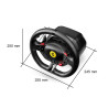 Thrustmaster T98-P Ferrari 296 GTB Juoda USB Vairas + pedalai Analoginis / skaitmeninis PC, PlayStation 4, PlayStation 5