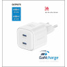 Swissten GaN PD 2x USB-C Travel Charger 20W