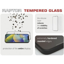 Swissten Raptor Diamond Ultra Clear Full Face Tempered Glass for Samsung Galaxy A15 / A15 5G