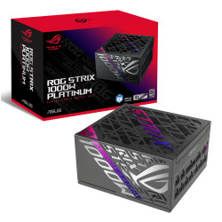 ASUS ROG STRIX-1000P-GAMING maitinimo blokas 1000 W 20+4 pin ATX ATX Juoda, Sidabras