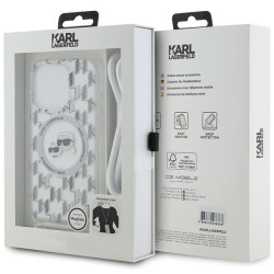 Karl Lagerfeld KLHMP15XHCKCKLCT Back Case for Apple iPhone 15 Pro Max