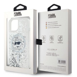 Karl Lagerfeld KLHMP15SLGCHSGH Back Case for Apple iPhone 15 / 14 / 13