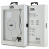 Karl Lagerfeld KLHMP15SHCKHNT Back Case for Apple iPhone 15 / 14 / 13