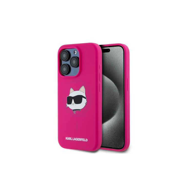 Karl Lagerfeld KLHMP15LSCHPPLF Back Case for Apple iPhone 15 Pro