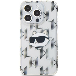Karl Lagerfeld KLHCP15LHKLPCHT Back Case for Apple iPhone 15 Pro