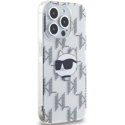 Karl Lagerfeld KLHCP15LHKLPCHT Back Case for Apple iPhone 15 Pro