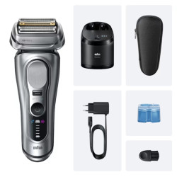 Braun Series 9 Pro+ 9667CC Foil shaver Trimmer Silver