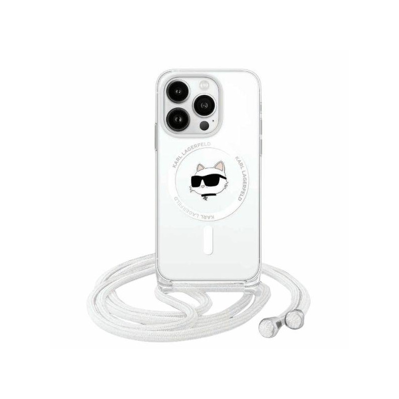 Karl Lagerfeld KLHMP15SHCCHNT Back Cover for Apple iPhone 15 / 14 / 13