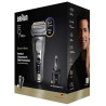 Braun Series 9 Pro+ 9675cc Skustuvas Apkarpymo mašinėlė Pilka, Sidabras