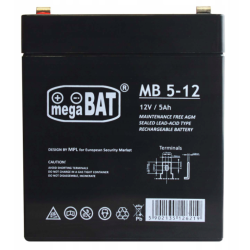 MegaBat MB 5-12 Battery for UPS