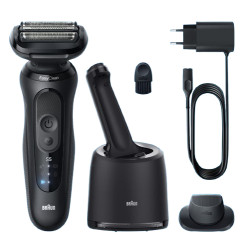 Braun Series 5 52-N7200cc Skustuvas Apkarpymo mašinėlė Juoda