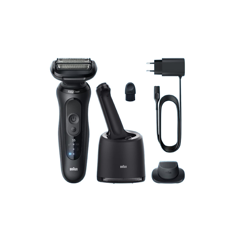 Braun Series 5 52-N7200cc Skustuvas Apkarpymo mašinėlė Juoda