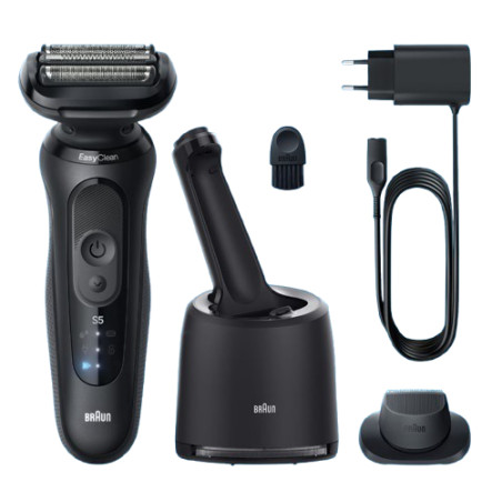 Braun Series 5 52-N7200cc Skustuvas Apkarpymo mašinėlė Juoda