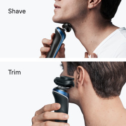 Braun Series 6 62-B1200S Skustuvas Apkarpymo mašinėlė Mėlyna
