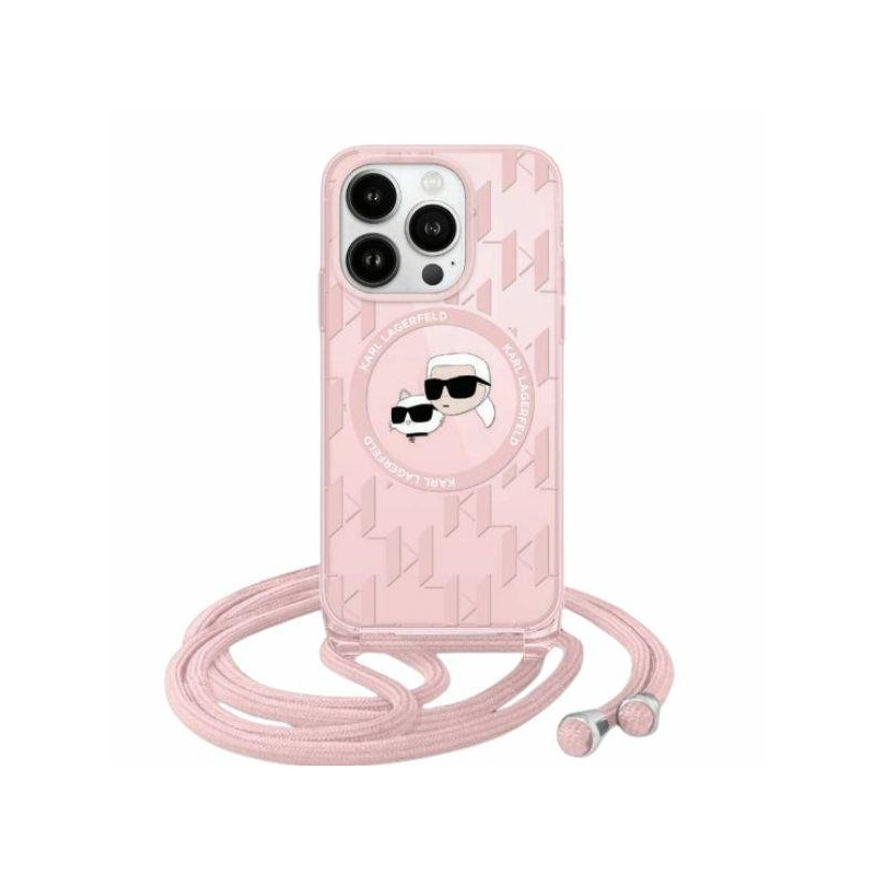 Karl Lagerfeld KLHMP15LHCKCKLCP Rear Cover for Apple iPhone 15 Pro