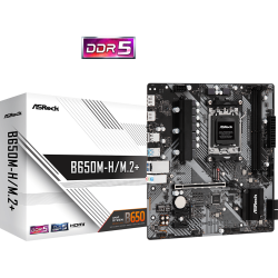 ASRock B650M-H/M.2+ Motherboard mATX / AMD AM5