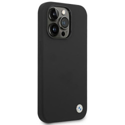 BMW BMHCP14XSILBK Rear Cover for Apple iPhone 14 Pro Max