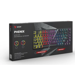 Savio PHENIX RED Wireless mechanical keyboard