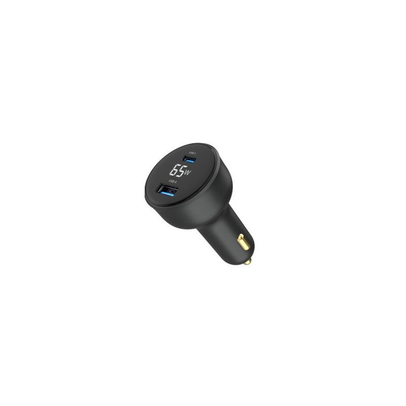 Gembird USB 2-port Car Charger 65W
