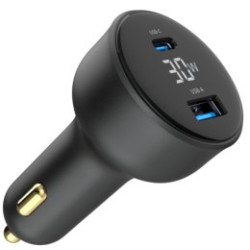 Gembird USB 2-port Car Charger 30W