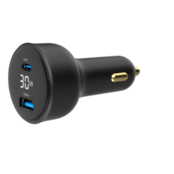 Gembird USB 2-port Car Charger 30W