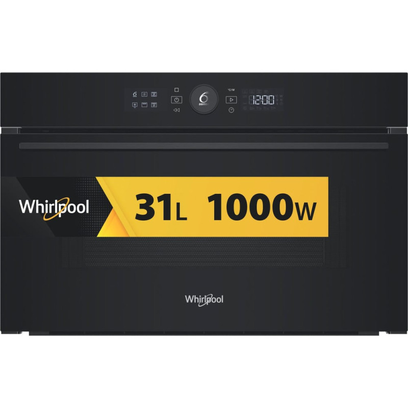 Whirlpool WMD54MB Juoda Kombinuota mikrobangų krosnelė Įmontuoti 31 L 1000 W