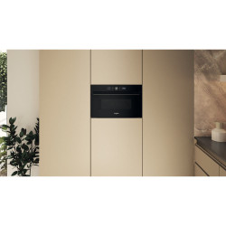 Whirlpool WMD54MB Juoda Kombinuota mikrobangų krosnelė Įmontuoti 31 L 1000 W