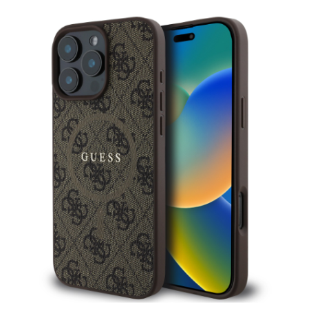 Guess GUHMP16LG4GFRW Back Case for Apple iPhone 16 Pro